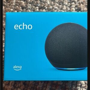 Amazon Alexa Smart Speaker in Blue